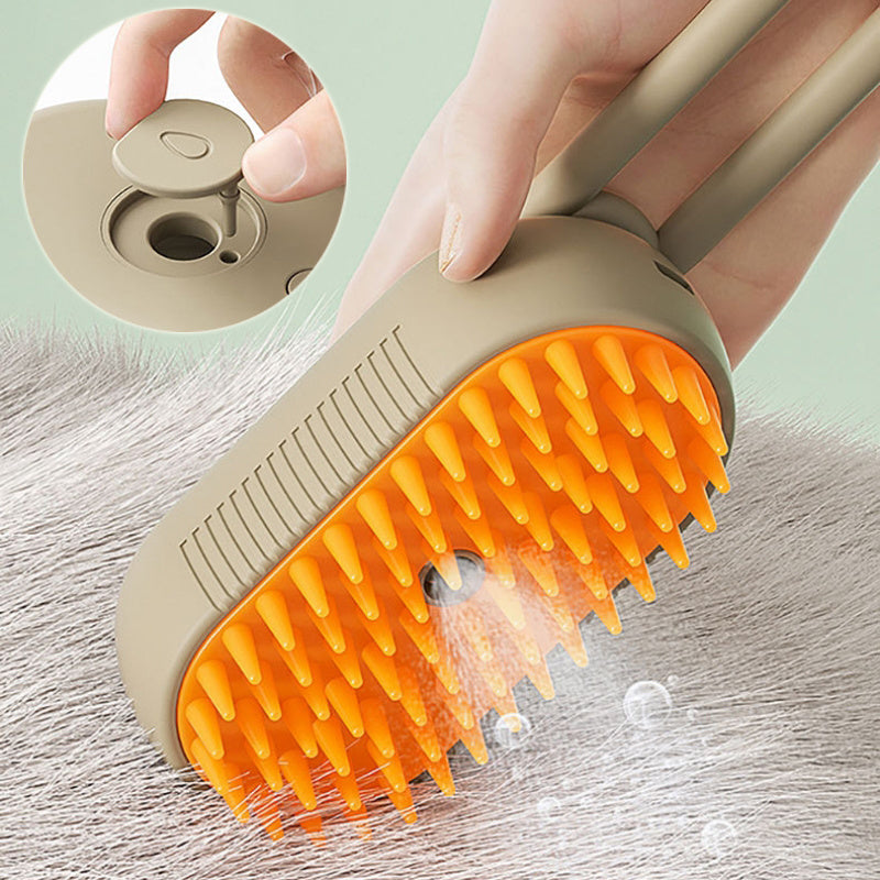 Electric Steam Brush for Pet Hair Cleaning