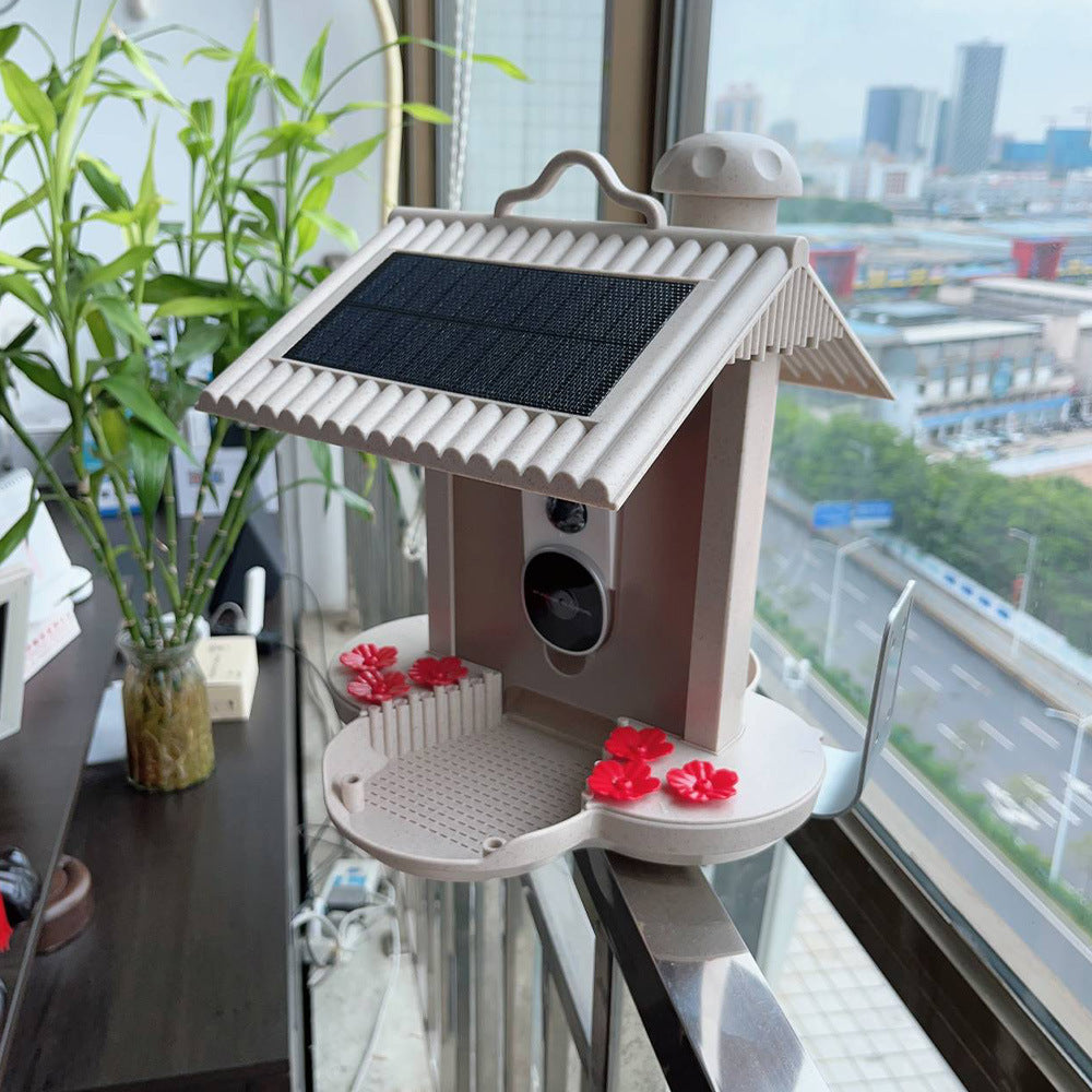 AI Bird Feeder with 160° Wide Angle Camera