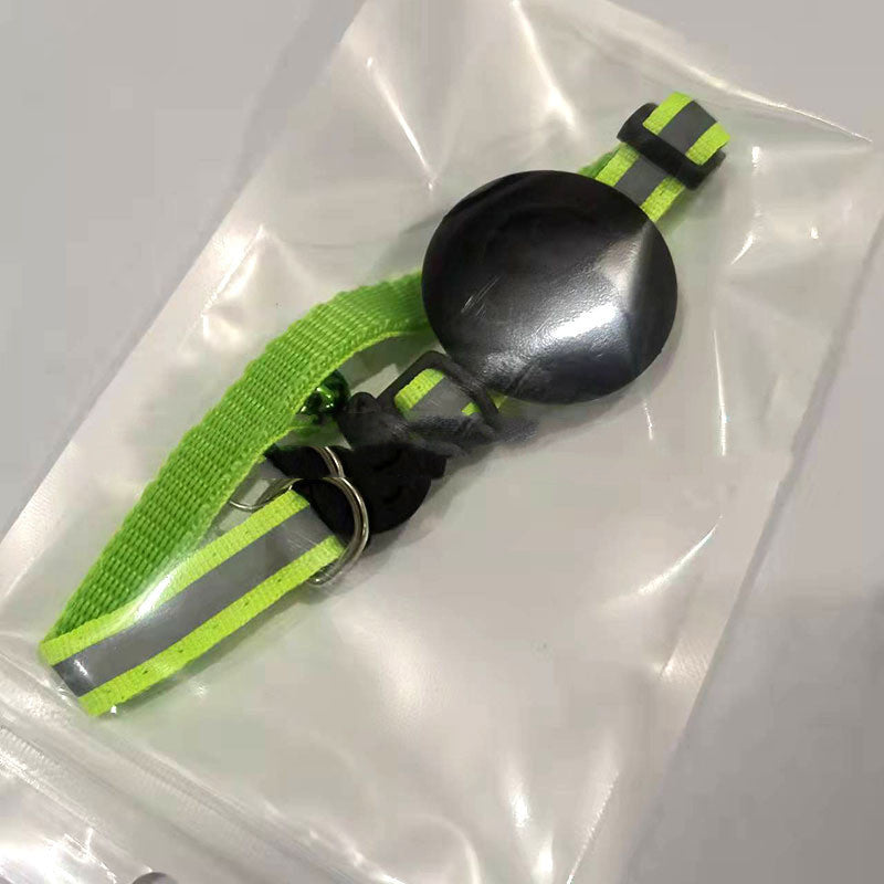 Dog and Cat Collar with Airtag and Reflective Strap