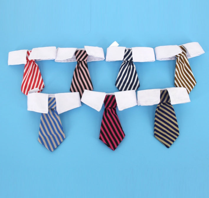 Pet Bow Tie with Cute Cartoon Print