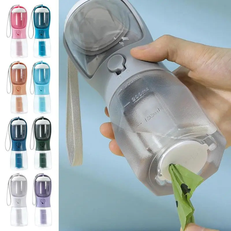 3-in-1 Portable Dog Water and Food Cup