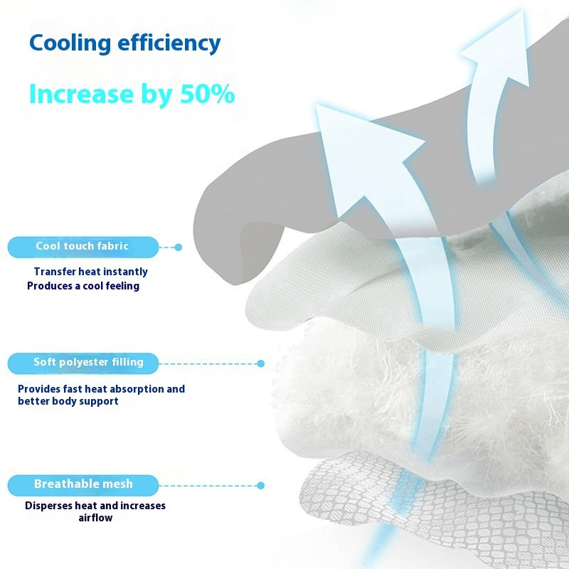 Cool Pet Mattress with Scratch-Resistant Surface