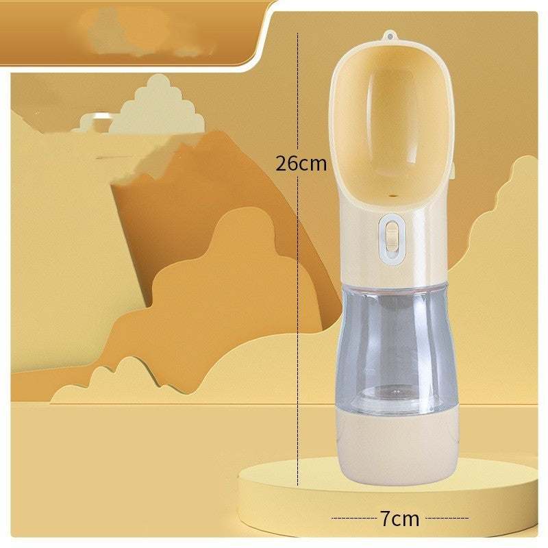 Travel-Friendly Water Bottle & Dog Bowl