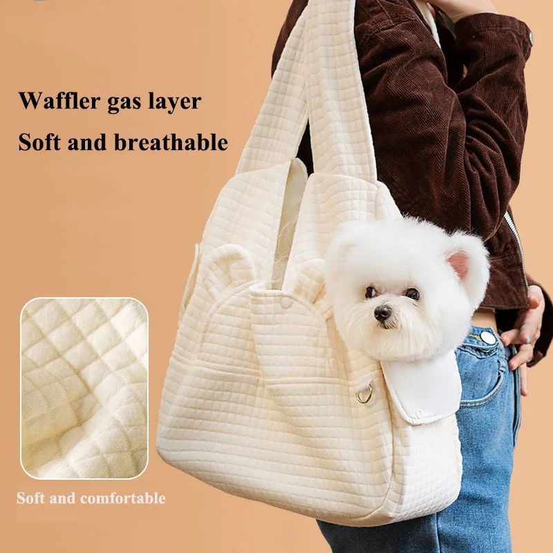 Breathable Dog Backpack, Cross Design Pet Carrier