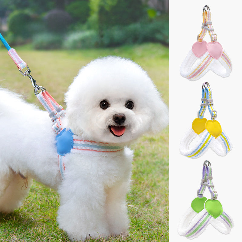 Chest Harness Leash for Small and Medium Dogs