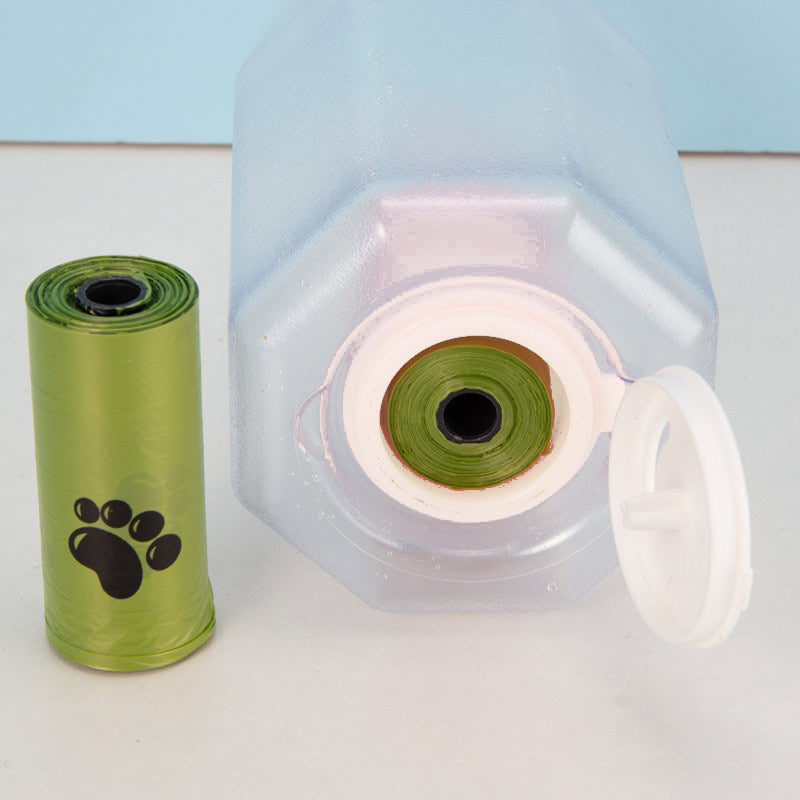 3-in-1 Portable Pet Water Bottle and Feeder