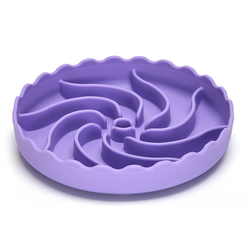 Pet Slow Food Bowl with Suction Cup