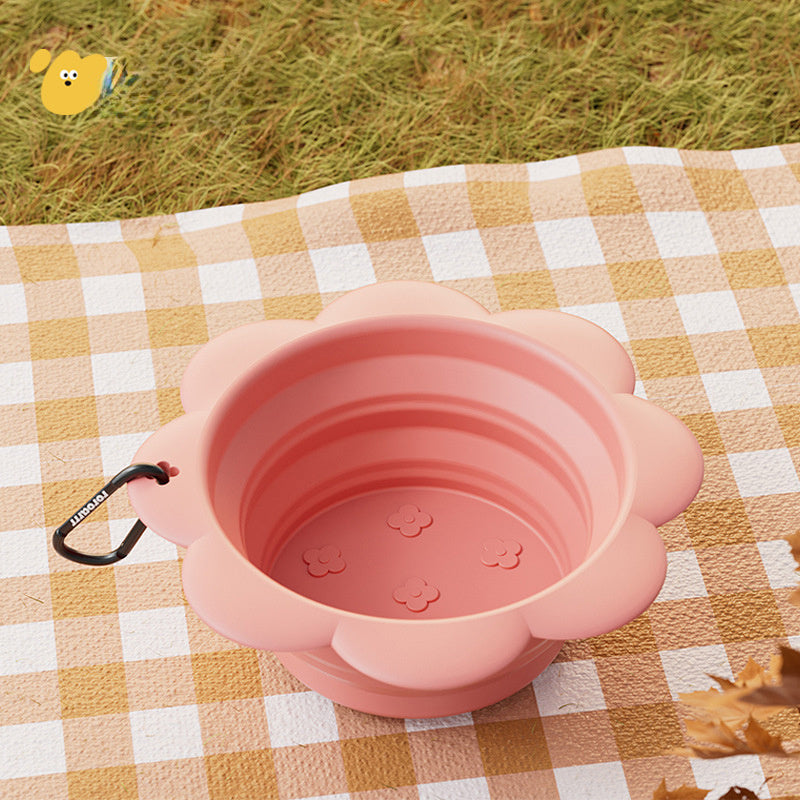 Portable Foldable Pet Feeding Bowl