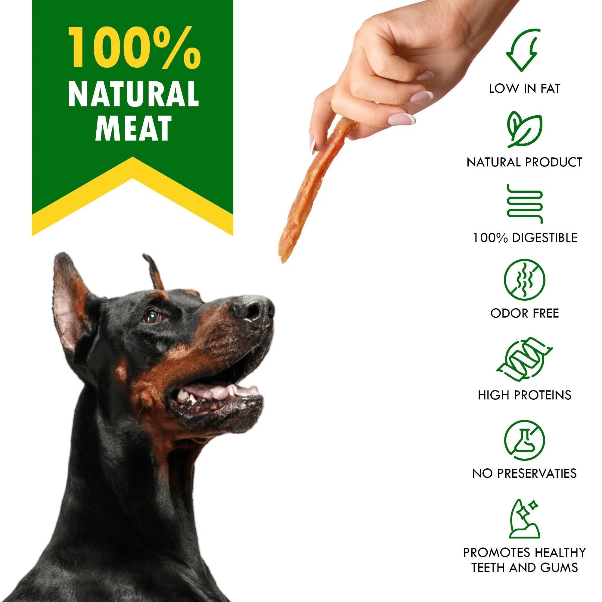 Chicken Strips Chews for Happy Dogs