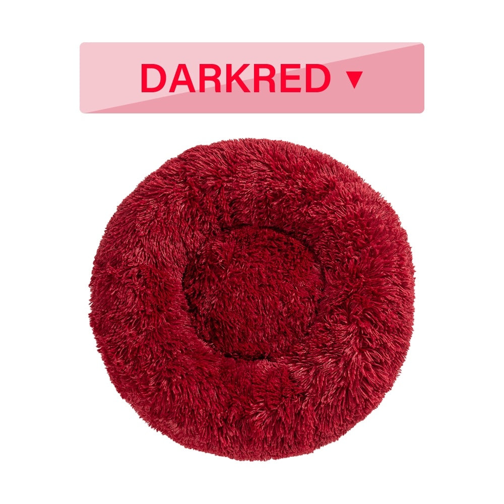 Soft Washable Donut Bed for Small and Large Dogs