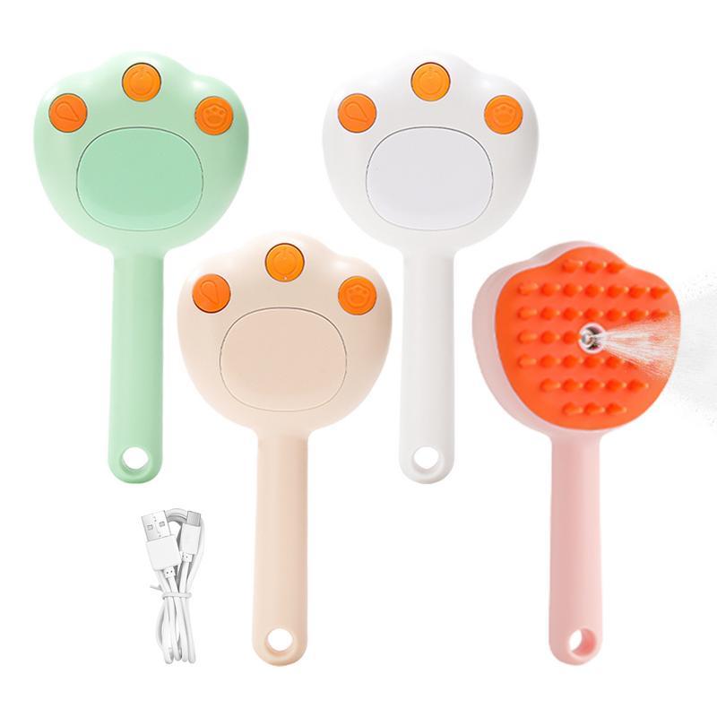 Pet Grooming Steam Brush with Massage Function