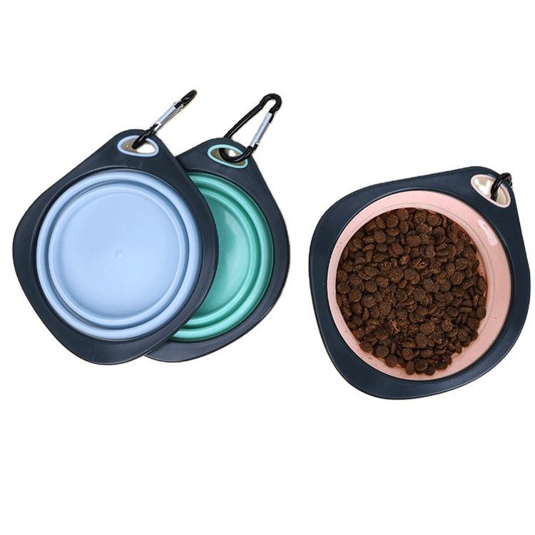 Collapsible Silicone Dog Travel Bowl