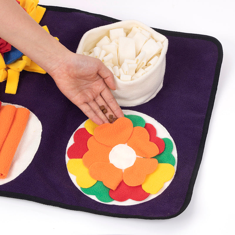 Durable Machine Washable Dog Snuffle Mat