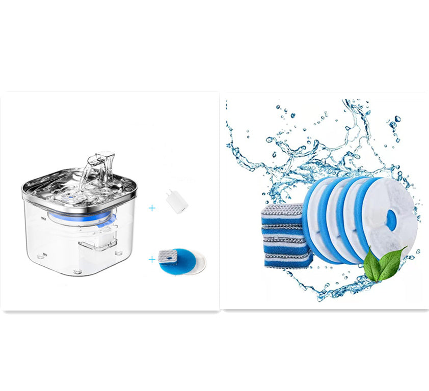 Stainless Steel Automatic Pet Water Fountain