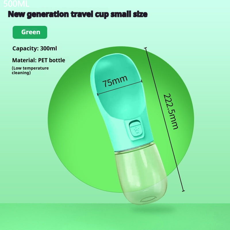 Travel-Friendly Water Bottle & Dog Bowl