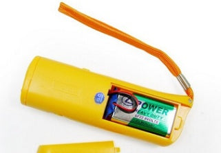 3-in-1 Ultrasonic Dog Trainer with LED Flashlight