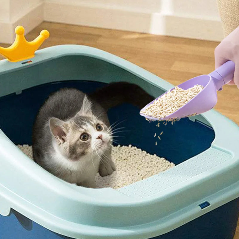 Durable Cat Litter Scoop with Holder