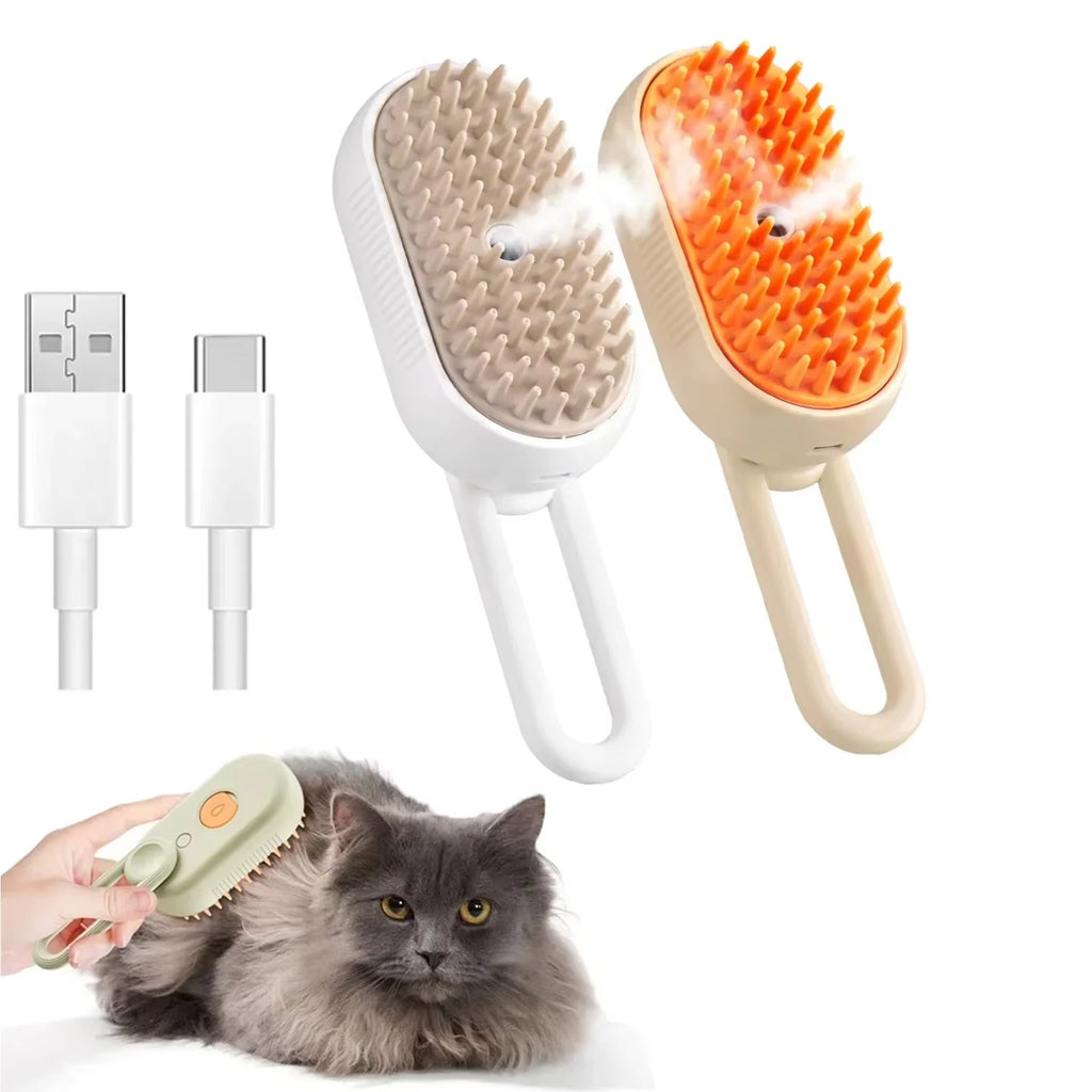 Tangled Hair Removal Steam Brush for Pets