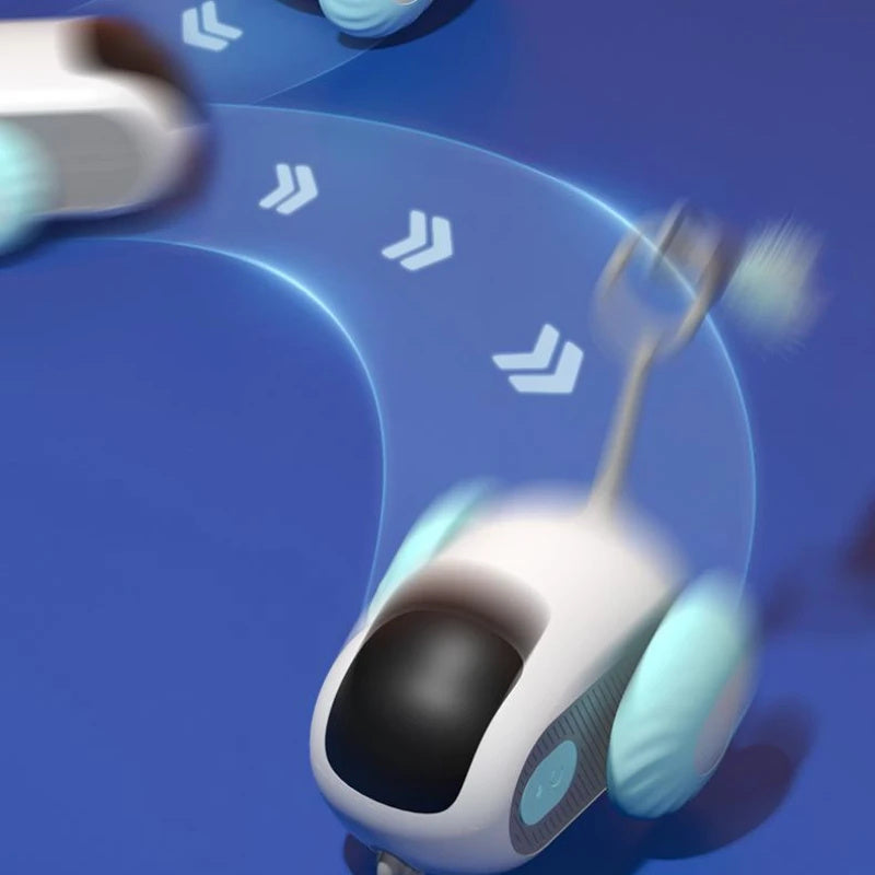 Smart Cat Toy Car with Remote Control and USB Charging