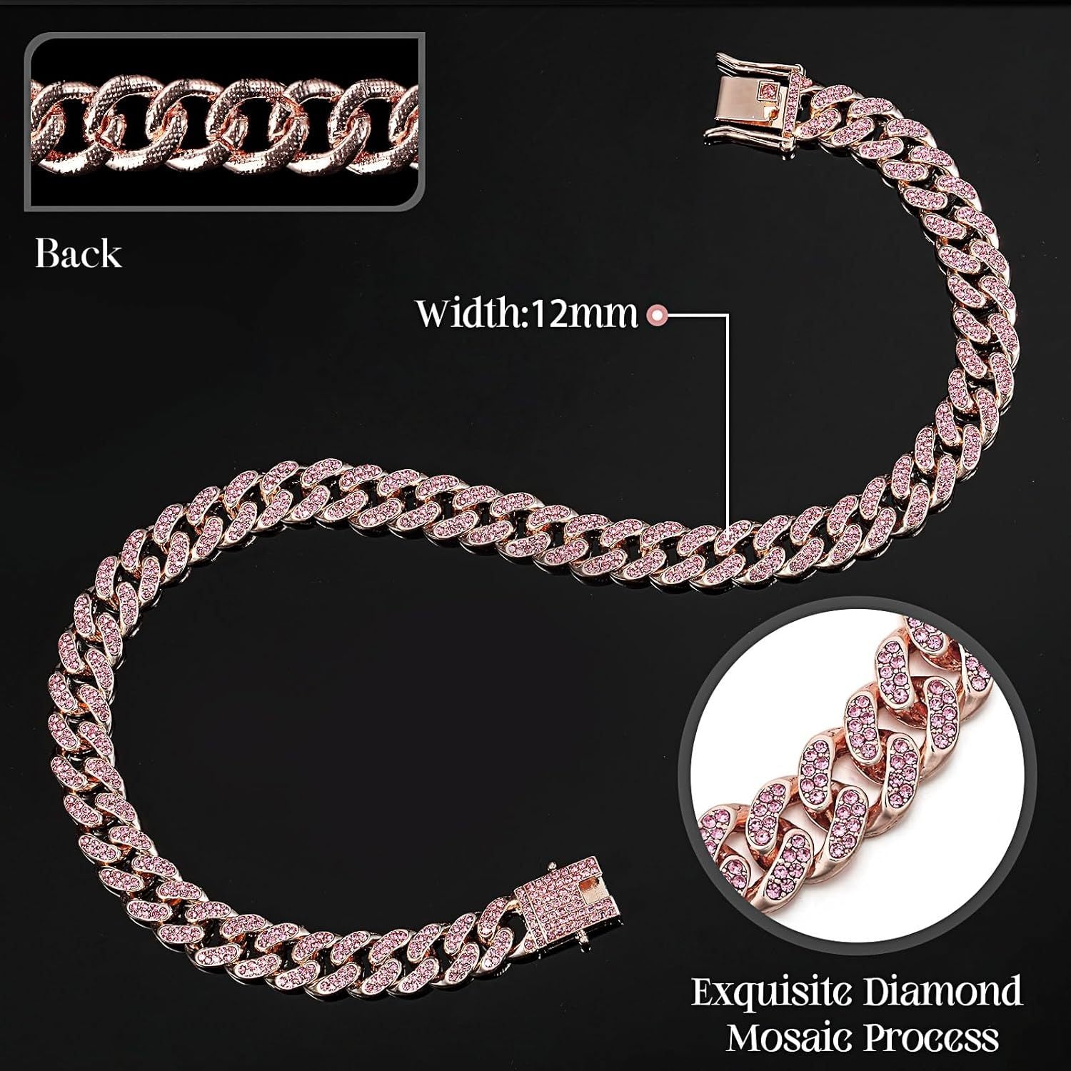 Crystal Pet Necklace for Dogs and Cats