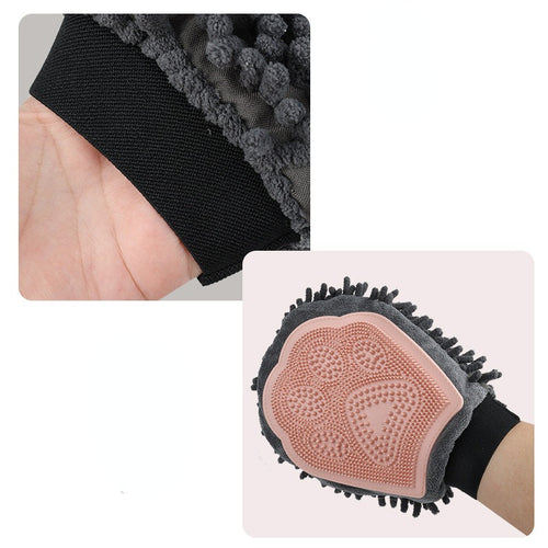 2-in-1 Pet Bathing and Grooming Brush