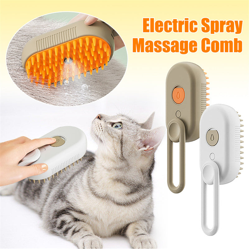 Electric Steam Brush for Pet Hair Cleaning