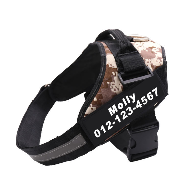 Reflective Adjustable Dog Harness for Small and Large Dogs