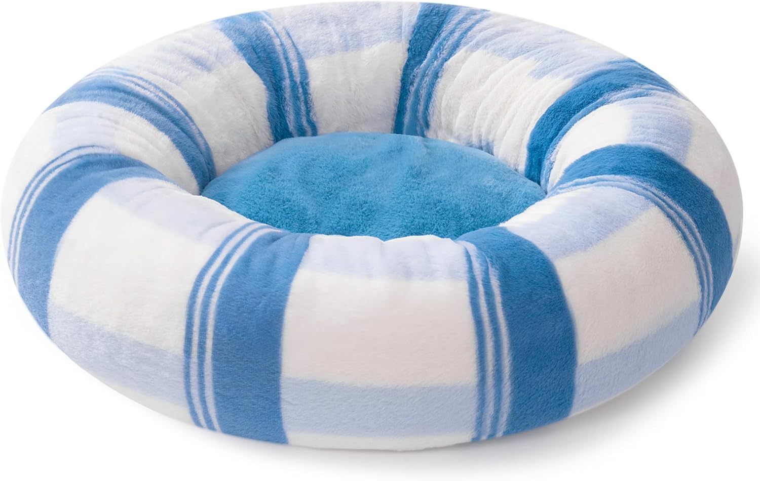 23-Inch Calming Cat Bed with Washable Design