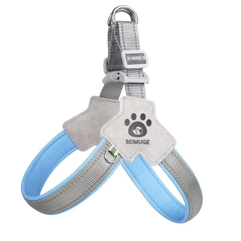 Adjustable Dog and Cat Harness with Reflective Design