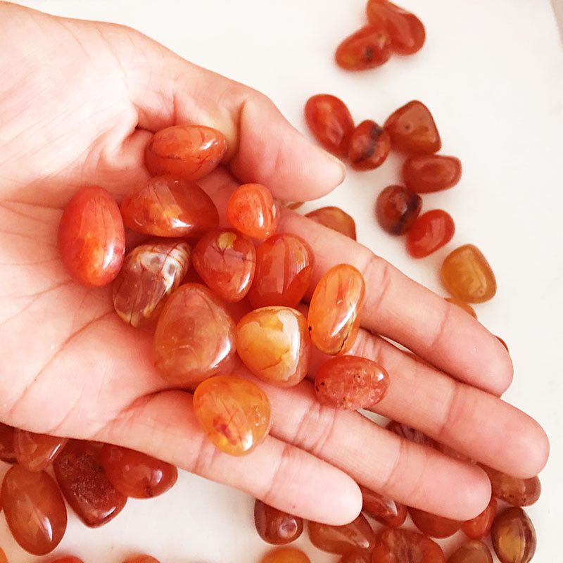 Carnelian Rough Stone Mineral Specimen