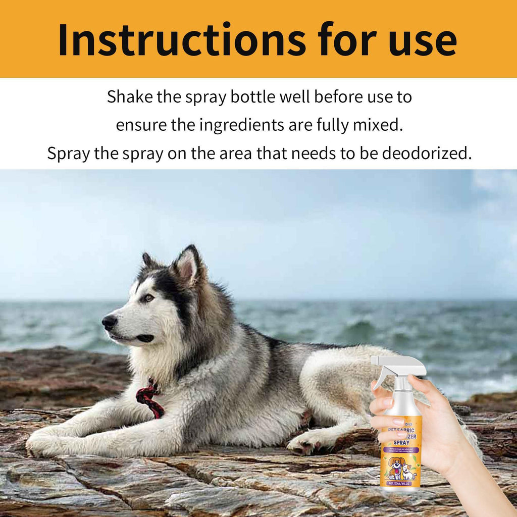 Long-Lasting Pet Deodorizer, Yebang Fabric and Air Spray