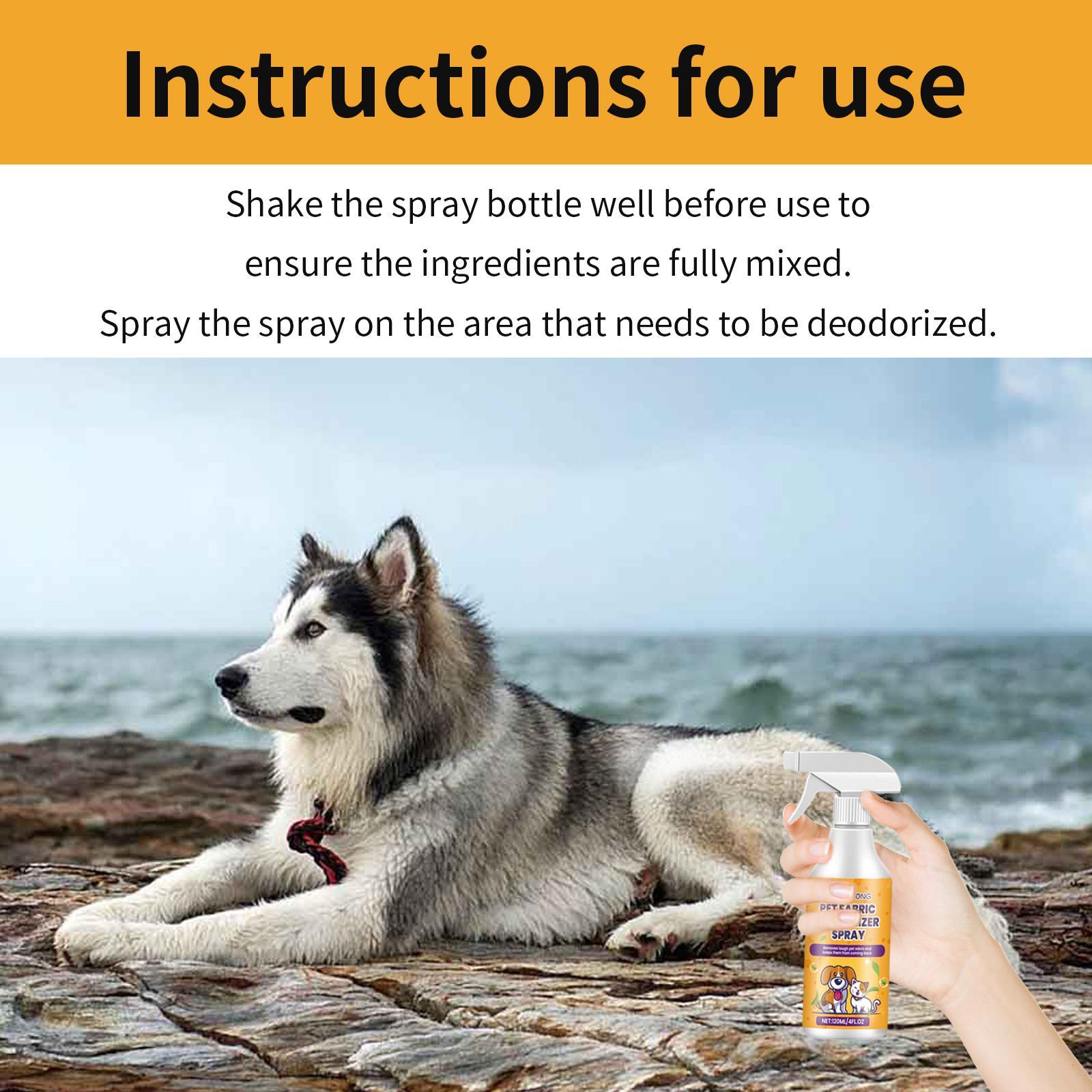 Long-Lasting Pet Deodorizer, Yebang Fabric and Air Spray