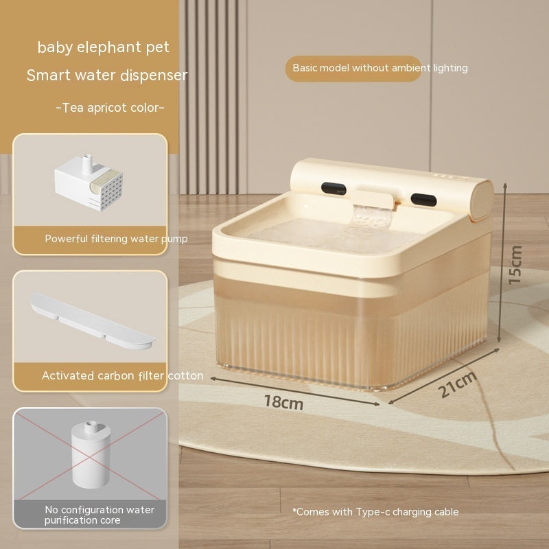 4L Smart Pet Water Dispenser with Triple Filter