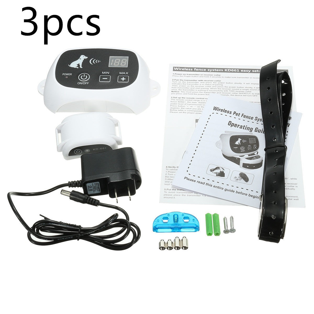 Wireless Pet Fence System, Electronic Dog Boundary Control