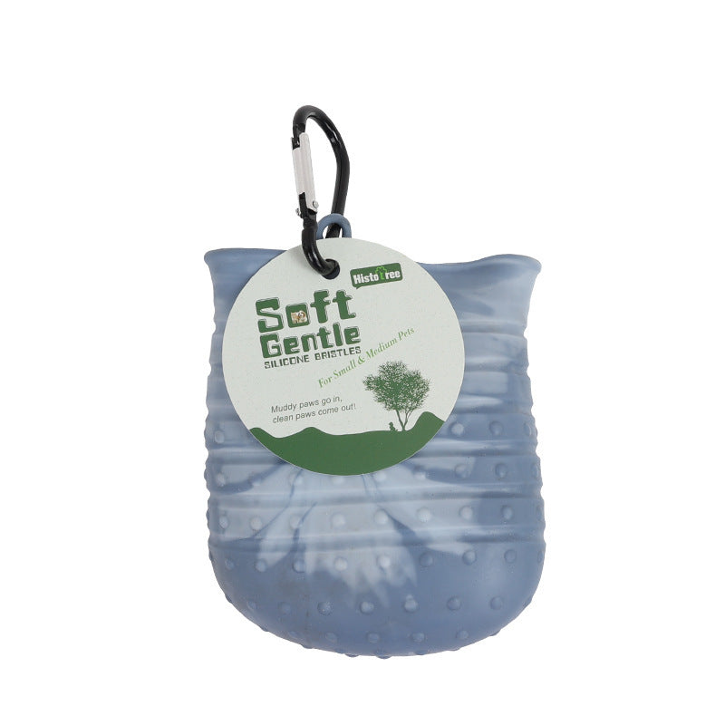 2-in-1 Pet Paw Cleaning Bucket