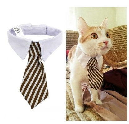 Pet Bow Tie with Cute Cartoon Print