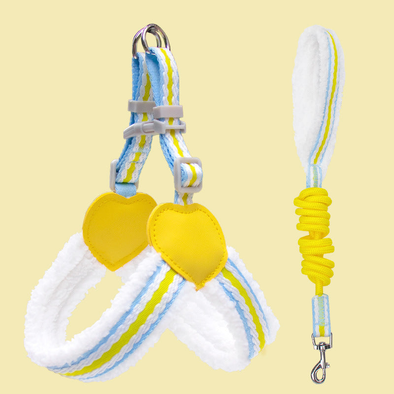 Chest Harness Leash for Small and Medium Dogs