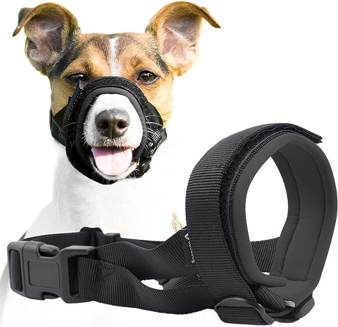 Breathable Dog Muzzle Mouth Cover Anti-Bark