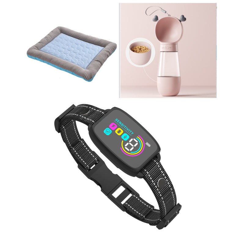Smart Anti-Bark Dog Collar with HD Display