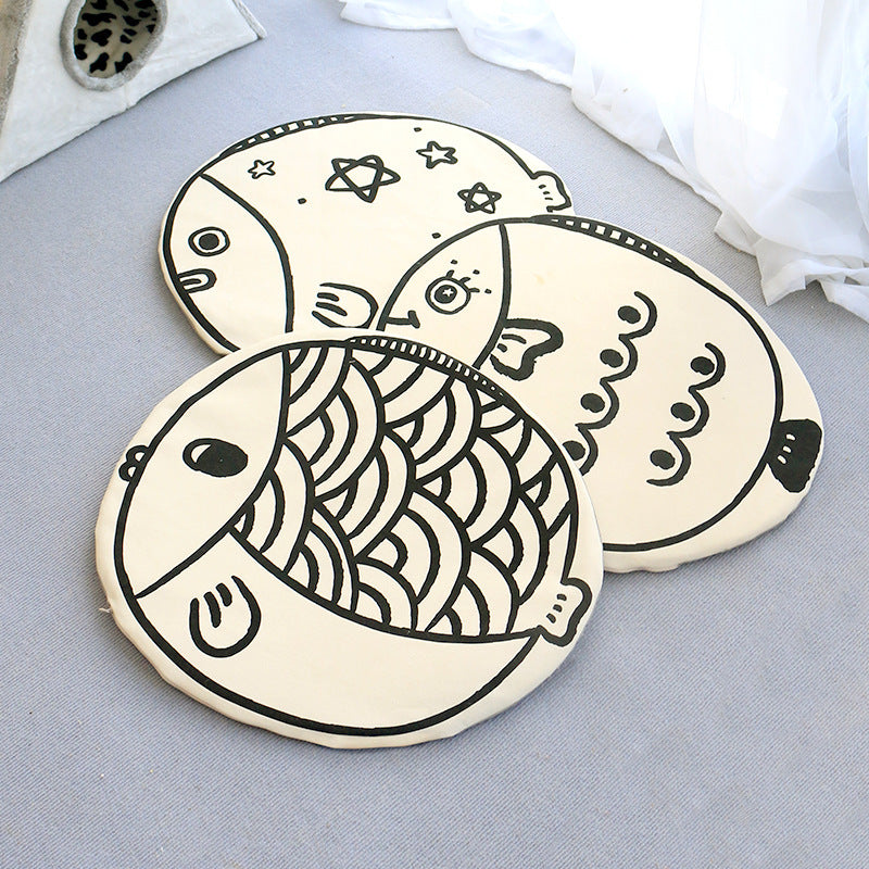 Cartoon Fish Cooling Mat for Pets