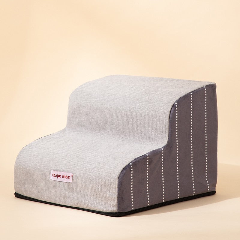 Soft Dog Stairs with Removable Sponge Steps