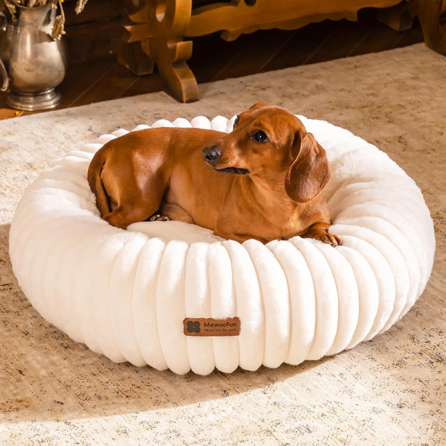 Washable Puppy and Kitten Donut Bed