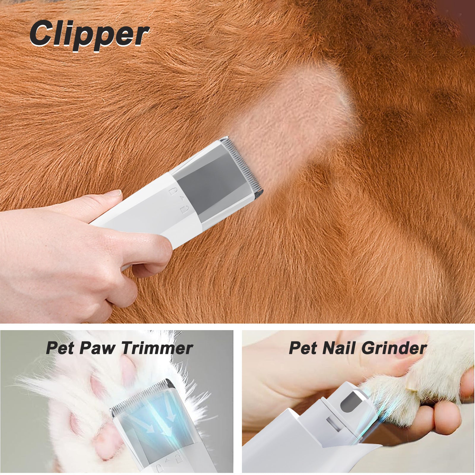 7 in 1 Pet Vacuum Grooming Tool
