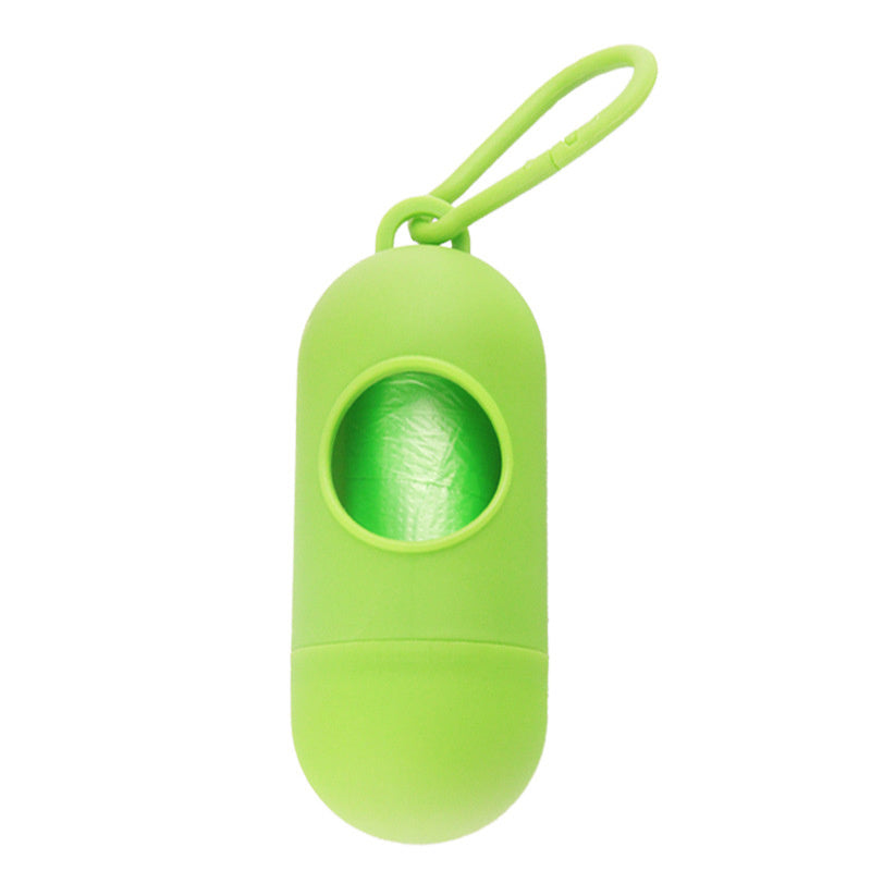 Dog Poop Bag Holder with Hook, Waste Bag Dispenser