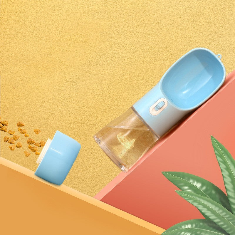 Travel-Friendly Water Bottle & Dog Bowl