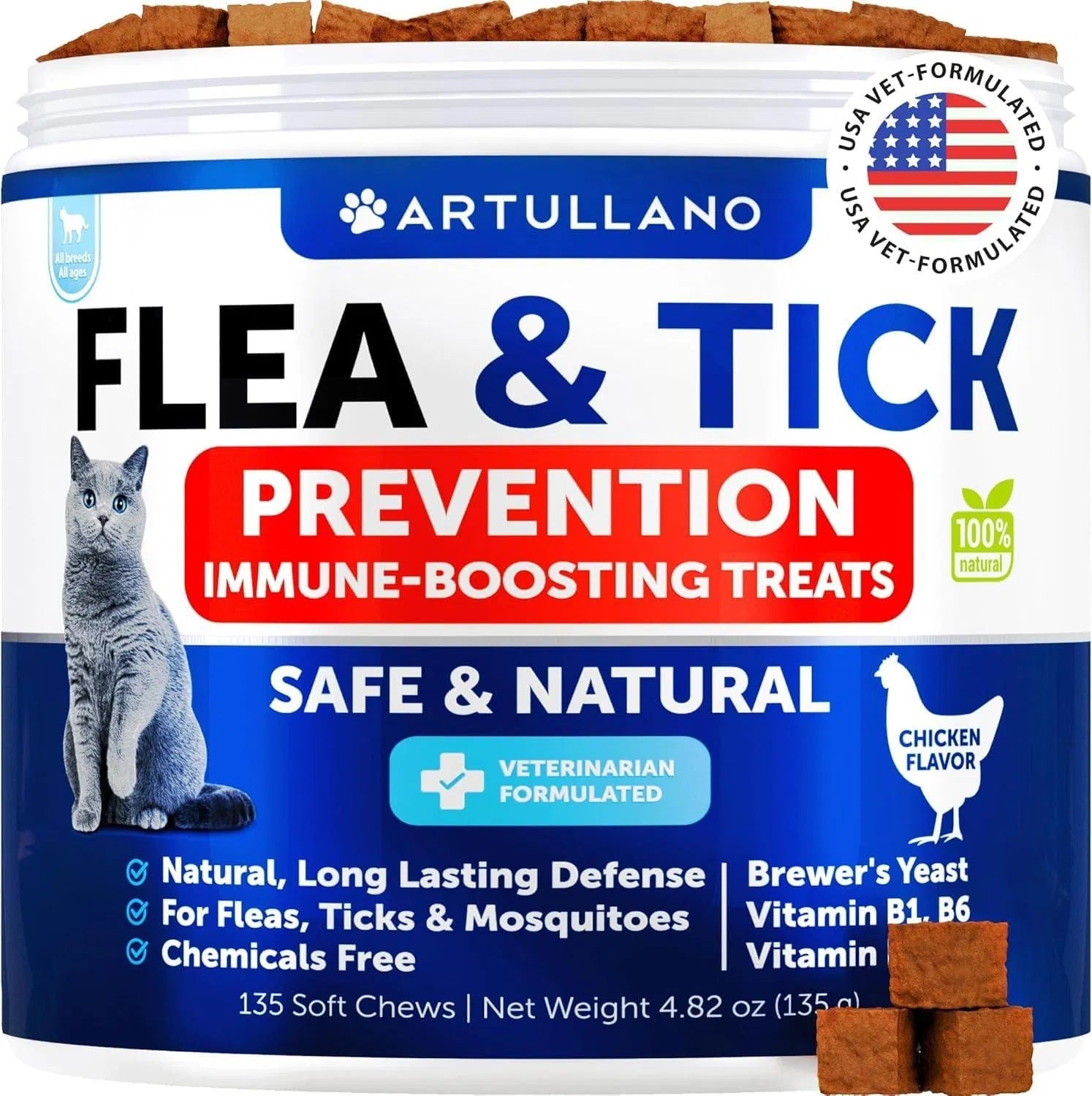 Natural Cat Flea Prevention and Coat Care