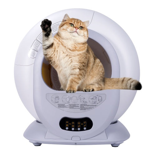 Automatic Self-Cleaning Litter Box with Deodorizer