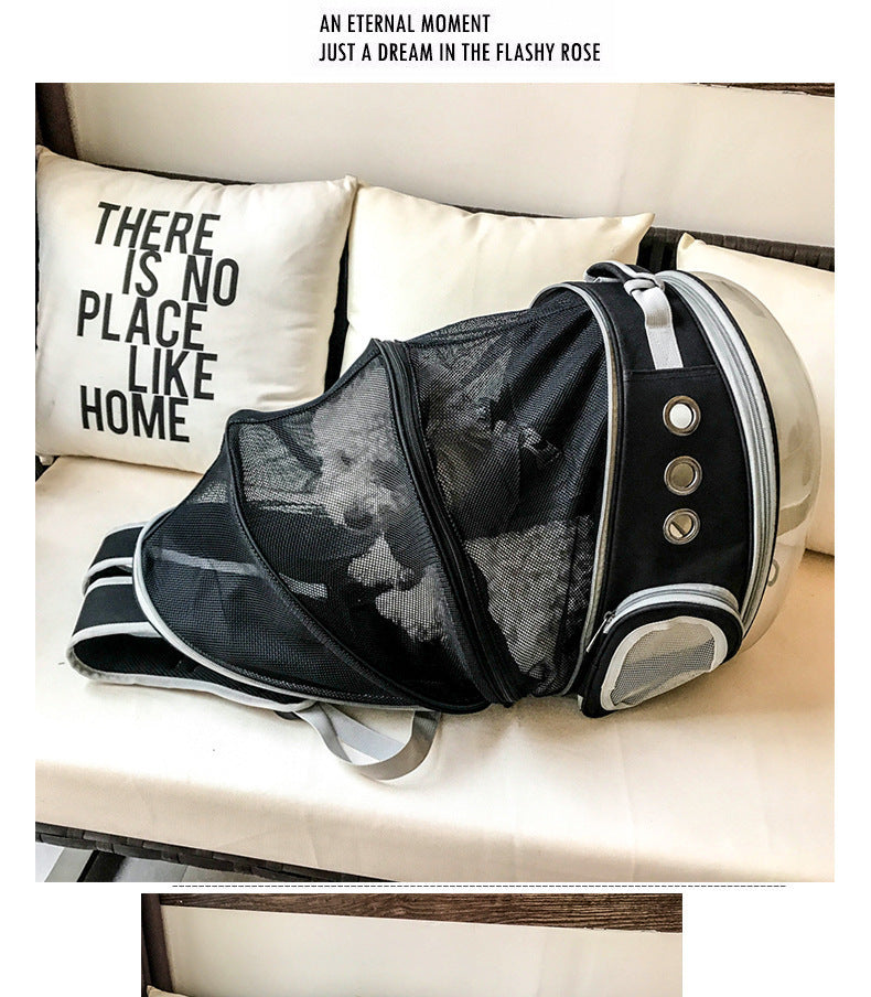 Space Capsule Pet Carrier Backpack for Puppies
