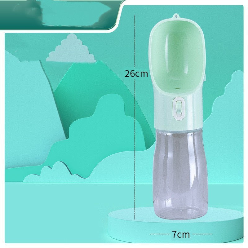 Travel-Friendly Water Bottle & Dog Bowl