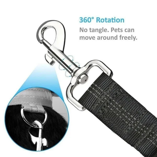 2-Pack Adjustable Pet Seatbelt for Dogs